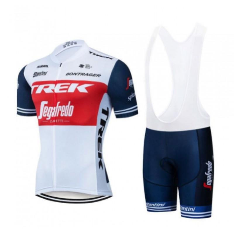 Mens Cycling Jersey Bib Shorts Set Quick-Dry Breathable Bike Wear
