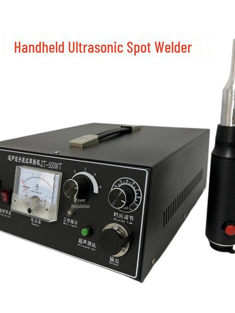 28K Handheld Ultrasonic Spot Welder for Car Door Panels & Manure Removal in Plastic Welding
