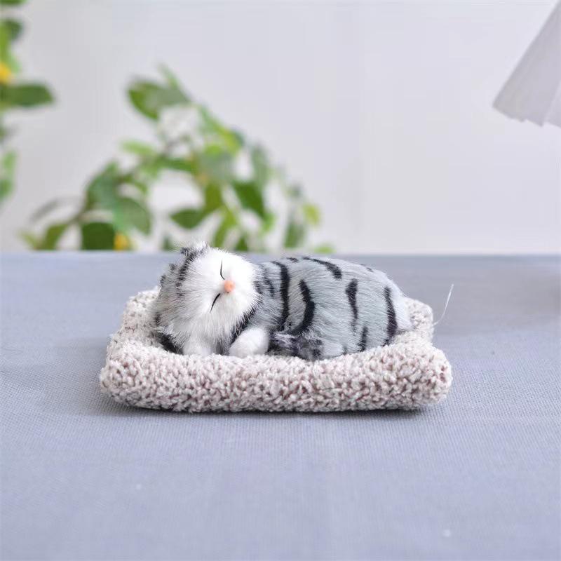 Adorable Cat Figurine with Bell - Perfect Birthday Gift for Girlfriends, Kids, and Cat Lovers