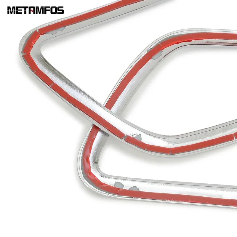 For Ford Ecosport 2013 2014 2015 2016 Chrome Fog Front Light Lamp Cover Trim Foglamp Foglight Protector Exterior Accessories