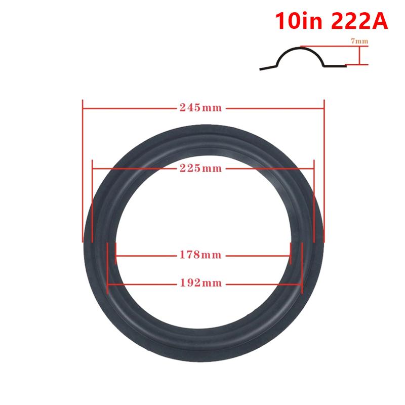 

1 шт. Резиновый ремонт динамика 4 5 6,5 8 10 дюймов Подвес Окружение Складное кольцо Полнодиапазонный Низкочастотный динамик Замены динамиков