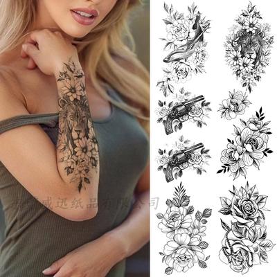 Wasserdichter Tattoo-Aufkleber, Totem-Charakter Tattoo-Aufkleber Tattoo