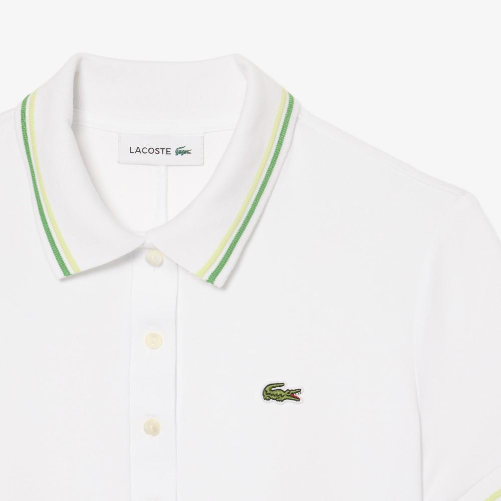 [lacoste] Women's Tipping Detail Polo Dress EF5288-56G3SM
