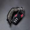 Bicycle Lock Bike Mini 3 Digit Password Lock Wire Mountain Bike Frame Durable Steel Wire Cable Helmet Locks Bicycle Accessories
