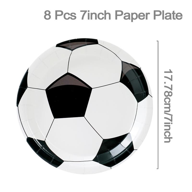 Soccer Cake Topper Boy Girl Soccer Happy Birthday Cupcake Toppers Party Dessert Football Theme Party Baby Shower Baking Supplies