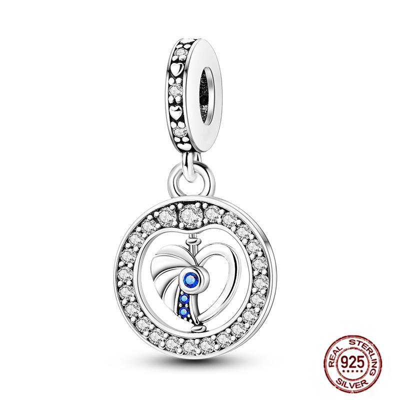 Woman Retro Copper Animal Tree Of Life Charms Beads Loveheart Fit Original Pendant Bracelet Diy Jewelry Making Gift