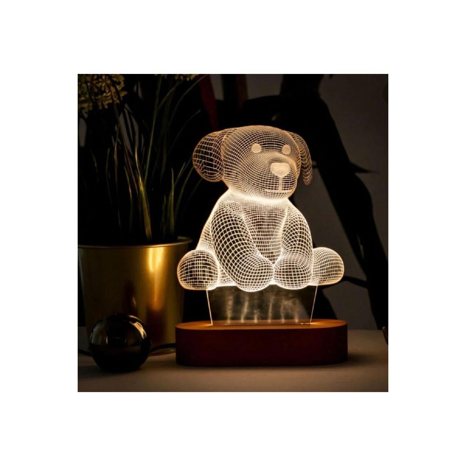 

3 D Baby Child Room Led Night Lamp Decor Gift чистый