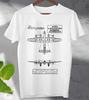 Avro Lancaster T Shirt Bomber Command Plane T Shirt Top  Gift T Shirt