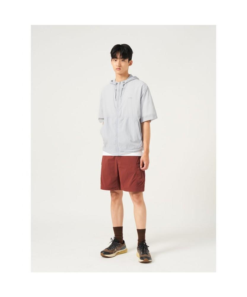 Beanpole Men [Beanpoleknap] Hooded Packable Short Sleeve Jumper Light Gray