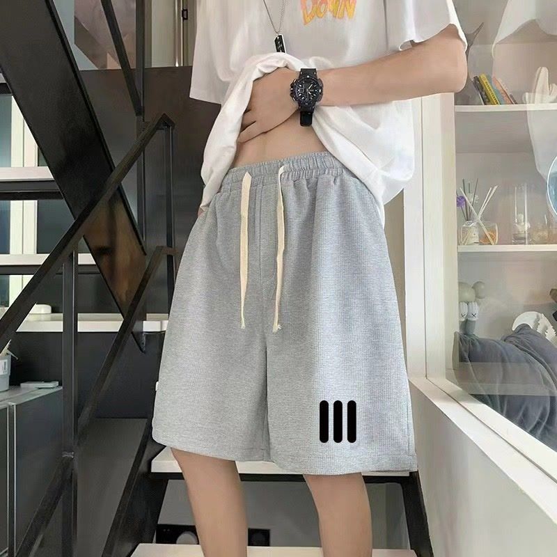 

Мужские шорты летние американские повседневные брюки Ice Silk прямые брюки пять четвертей тонкие свободные спортивные брюки большого размера 5XL