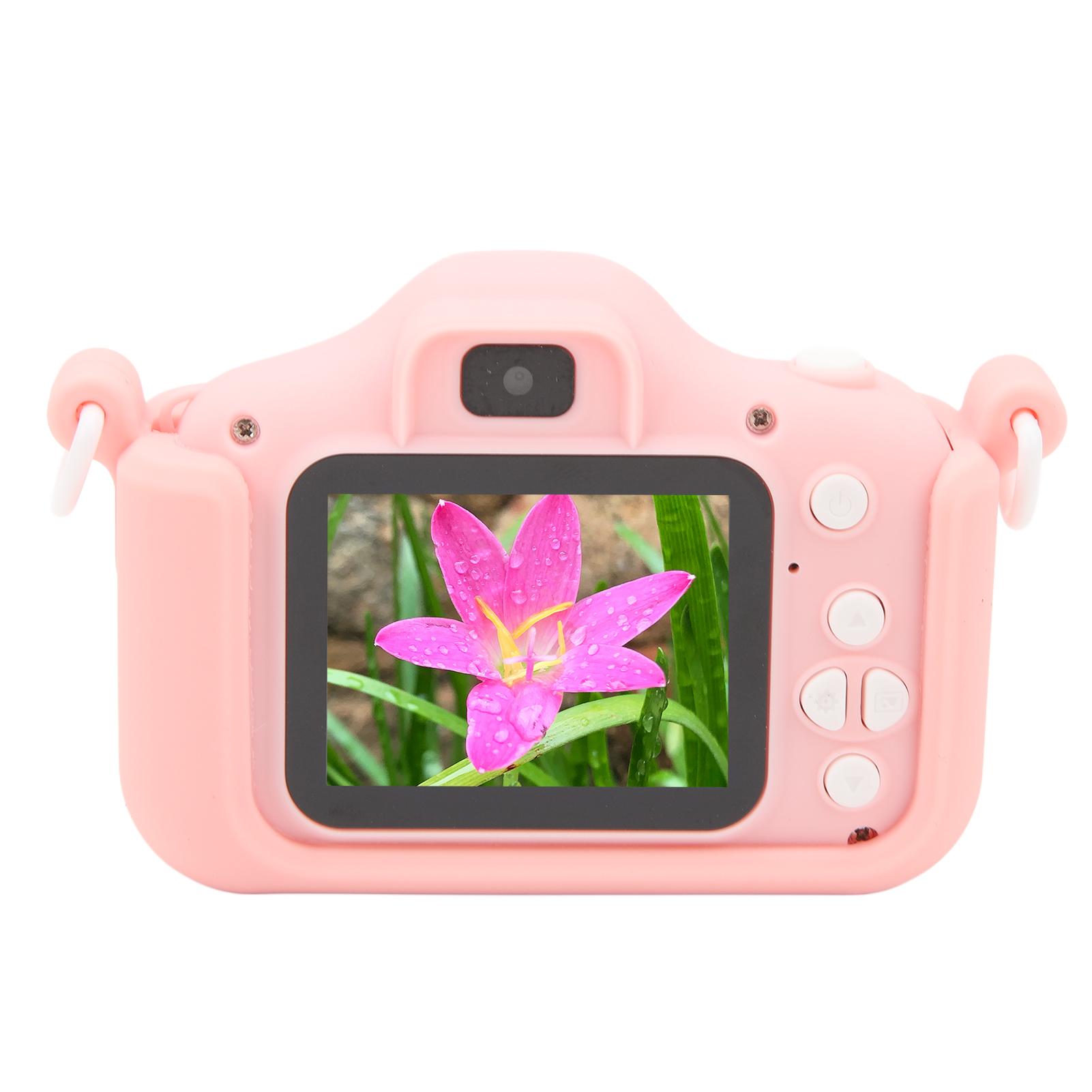 

Детская камера 20 МП HD Двойная камера Розовый Астронавт Цифровая камера для малышей для Рождественских подарков на День рождения