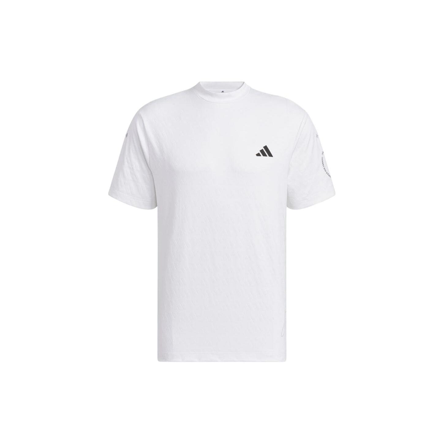 adidas Street Style Plain Logo T-Shirts Asia Sizing White Men s IN9059 M