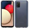 Case for Samsung Galaxy A02s, Fusion Hybrid, Transparent