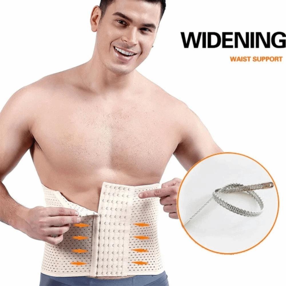 Modellierendes Band Männer Schlankmachender Body Shaper Bauchreduzierer Kompressions Shapewear Neues Korsett Männer