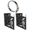 2025+Universal Vertical Pole Mount Camera Bracket Wall Mounting Bracket for CCTV Security Camera PTZ Dome (D)