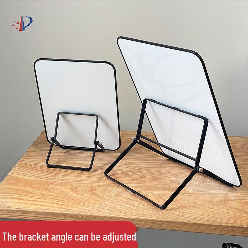 Foldable Desktop Whiteboard Stand for Large Tablets and Phones