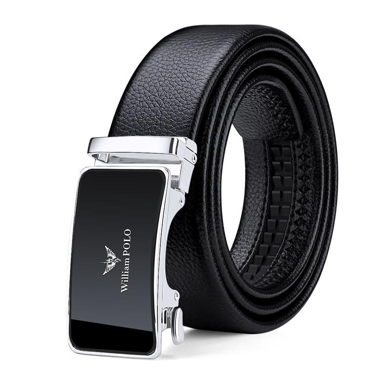 

Мужской ремень высокого класса из натуральной кожи Emperor Paul: Деловой ремень из коровьей кожи высшего слоя 130 cm