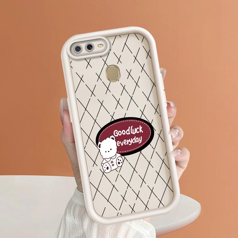 Coque de protection antichoc en silicone souple avec motif de dessin animé pour appareil photo OPPO Reno Realme OnePlus