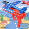 Catapult Foam Airplane Launcher - Hand-Throw Flying Glider Toy for Kids' Outdoor Fun