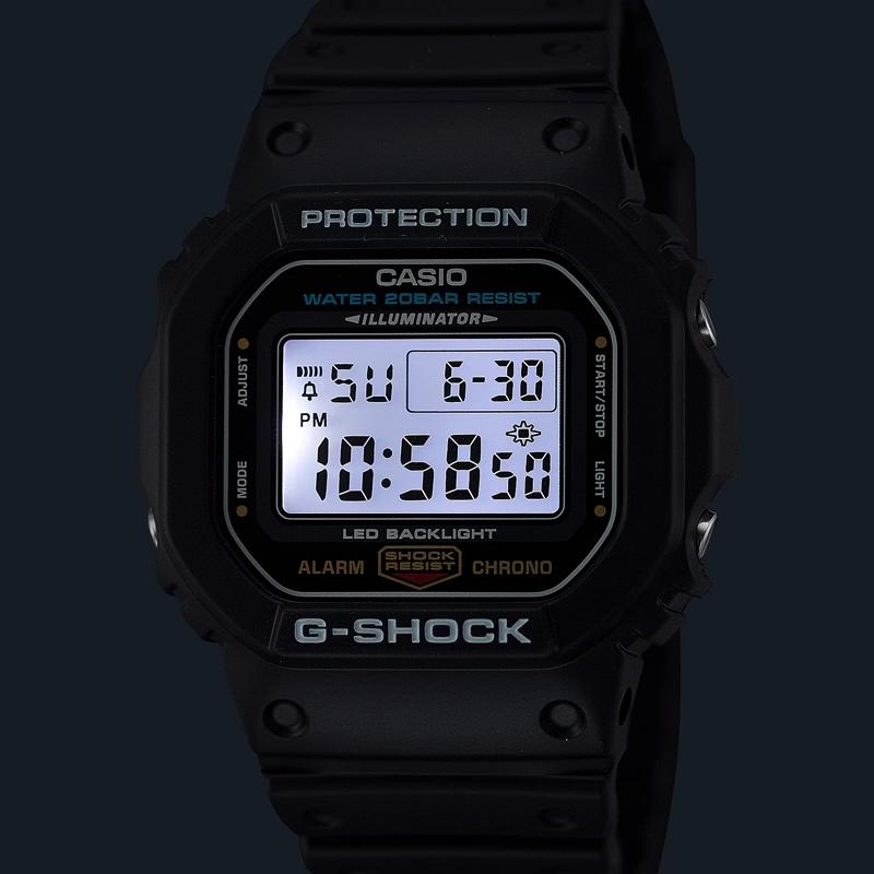 CASIO Unisex G-SQUAD Series Gray Watch DW-5600UE-1JF DW-5600UE-1JF