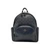 Used COACH Backpack Court Court BackpackBackpack Â· Daypack gray/black PVC coated canvas/leather Women