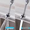 Stainless Steel Kitchen Faucet Nozzle with Rotating Anti-Splash Aerator