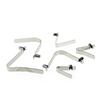 10Pcs V-Shaped Spring Buckle 6Mm Spring Buckle Steel Sheet Vertical Spring Sheet V-Shaped Positioning Spring Sheet