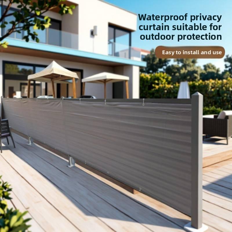 Balcony Oxford Screen Waterproof And Sunproof Cloth Privacy Fence Use Daily