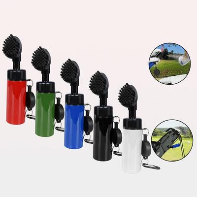 Press Type Golf Club Head Cleaning Brush Nozzle Design Golf Squeeze Bottle  Golf Gift