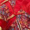 Pet Dog Cat Winter Warm Chinese Style Tang Suit Vest With Fortune God Hat New Celebration