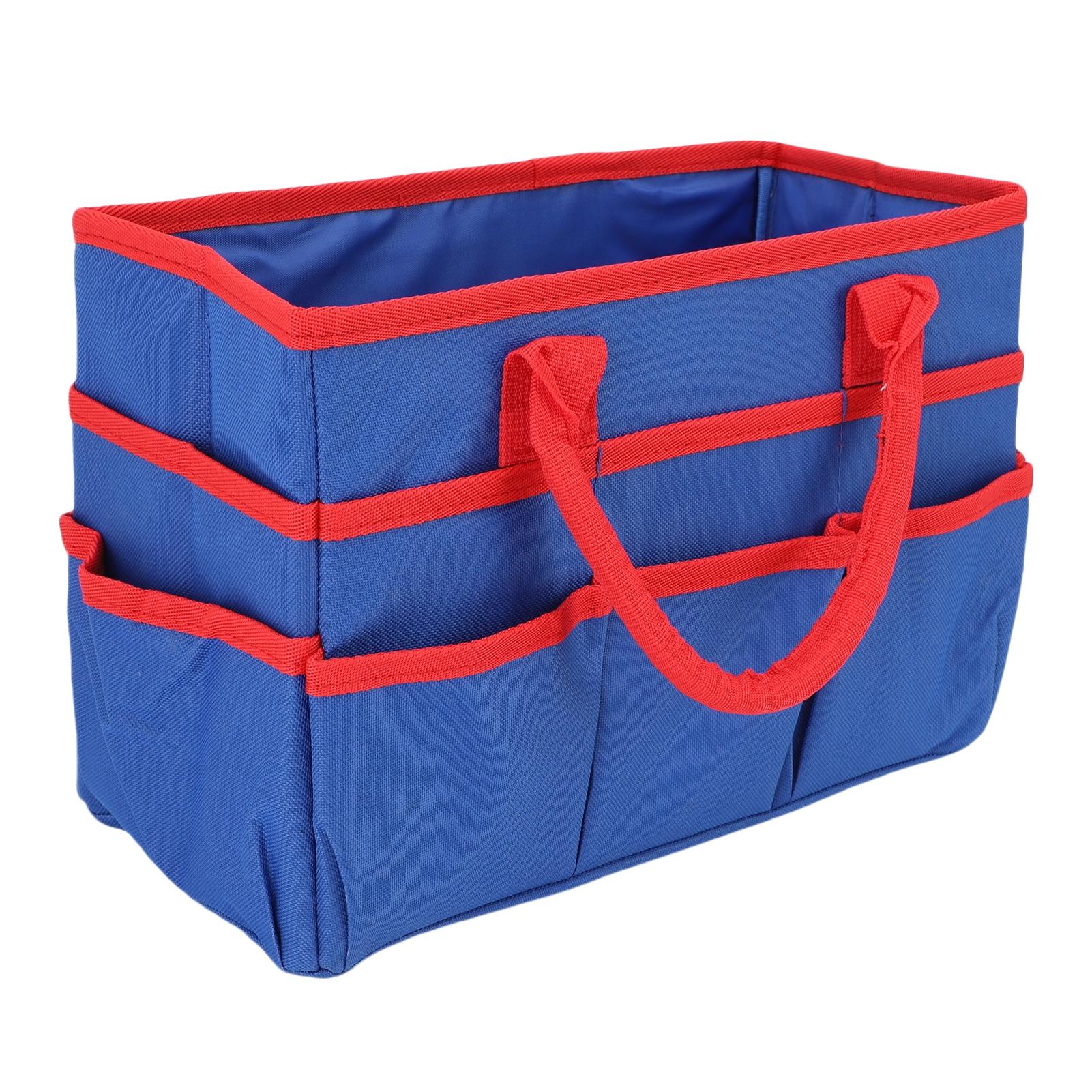 

Craft Organizer Bag with Multiple Pockets 600D Oxford Cloth Art Storage Carrying Bag for Teacher School Sewing Supplies