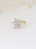 Minimalpiercing 14K Flower Ring Piercing Earrings
