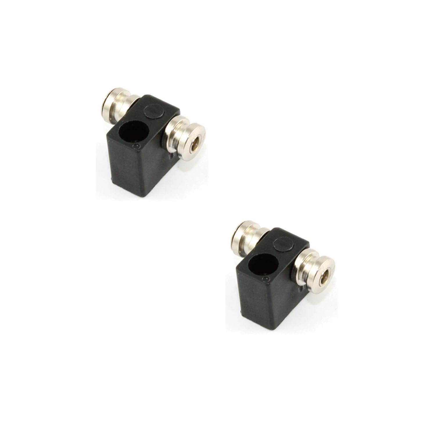 

ALLPARTS Guitar Roller String Guide Roller String Retainer Roller String Retainer Black (2 pieces) AP-0726-023 []