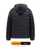 Lightweight Hooded Down Cotton Jacket: Popular Men's & Women's Autumn/Winter Casual Coat