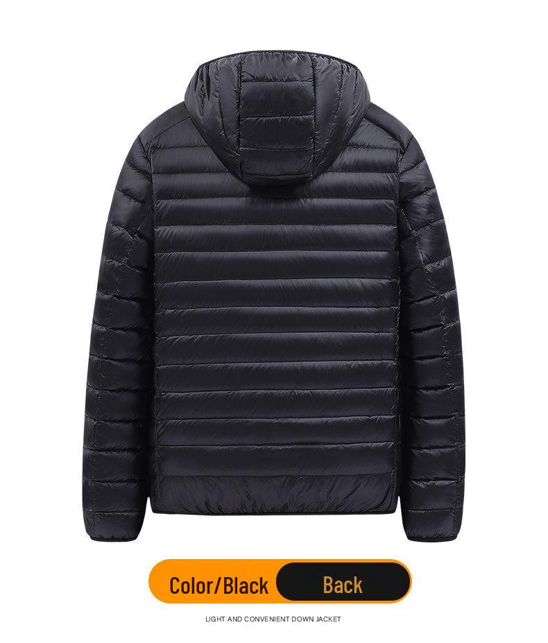 Lightweight Hooded Down Cotton Jacket: Popular Men's & Women's Autumn/Winter Casual Coat