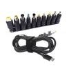 10-Piece Laptop Power Adapter Set with PD65W Charging Cable