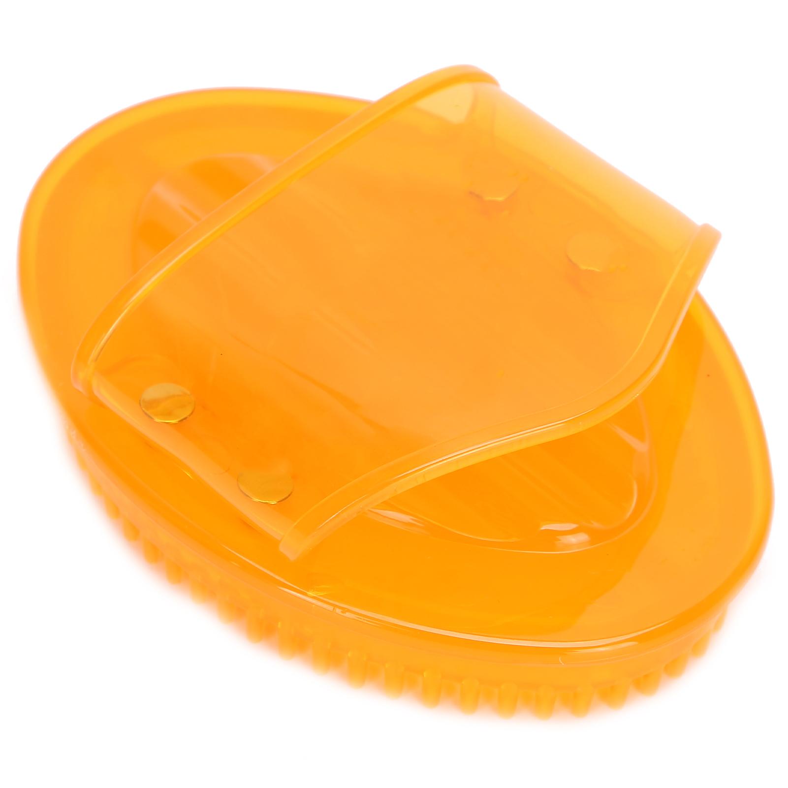 

Meridians Massage Brush Whole Body Relaxation Massage Comb Essential Oil BrushCoffee жёлтый