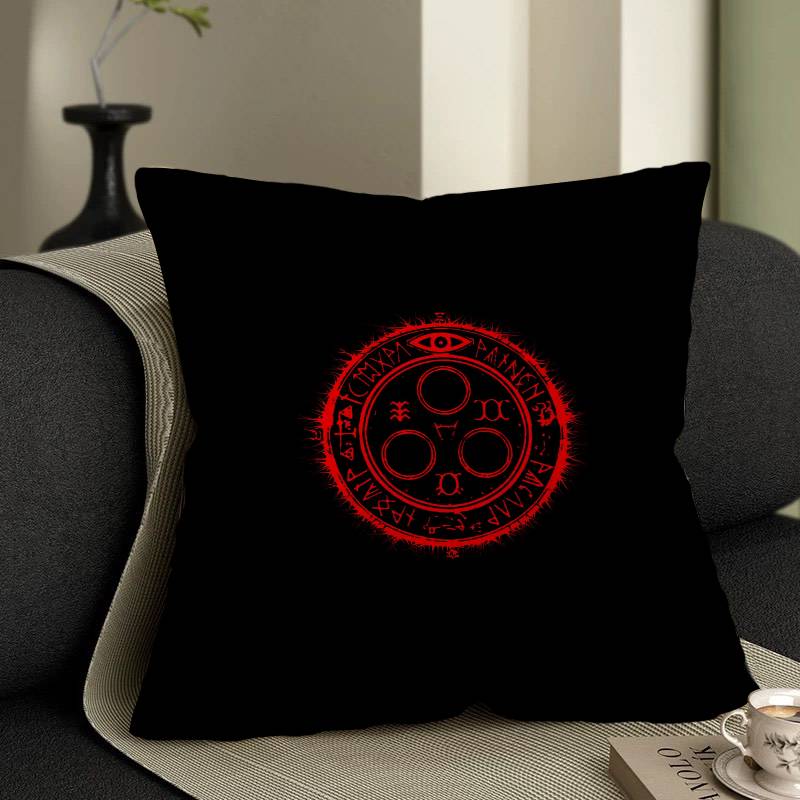 

Horror Game SSilent HHill Pillow Cover for Bedroom Room and Living Room Sofa Decorative Cushion Cover 30x30 cm