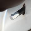 Theftproof Car Wheel Tires Valve Caps, Tire Rod, Air Caps for Volkswagen CC, GOLF 7, Golf 6, MK6, Polo GTI, VW Tiguan