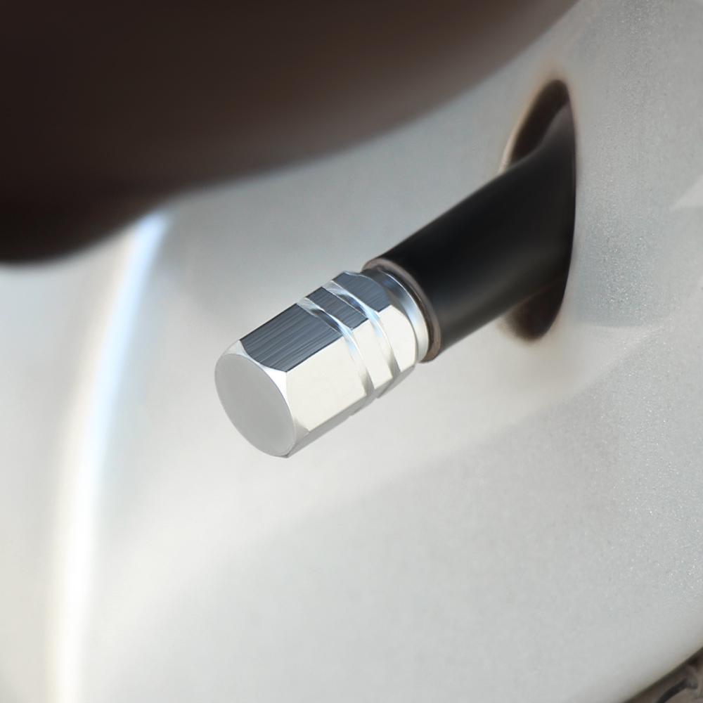 Theftproof Car Wheel Tires Valve Caps, Tire Rod, Air Caps for Volkswagen CC, GOLF 7, Golf 6, MK6, Polo GTI, VW Tiguan
