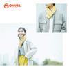 Doshisha Wearable Heater Scarf, Rechargeable USB, Washable, Mustard, ONVEIL