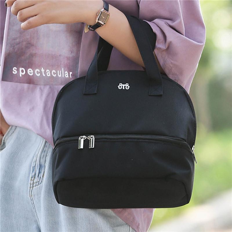 Large Capacity Lunch Bags Insulated Bento Box Portable Lunch Tote Leakproof Cooler Thermal Bag For Woman Student Work