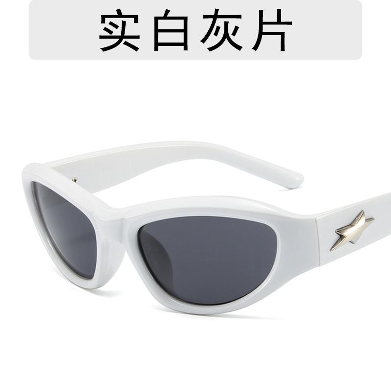 New Y2K Fashion Sunglasses Women's  Designers Decorate Stars Sun Glasses Men's Outdoor Sports Eyewear UV400 Gafas De Sol