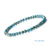 New Blue Malachite Natural Stone Bracelets Women Men Chakra Prayer Mala Buddhist Beads Bracelet Bangle Yoga Strand Charm Jewelry