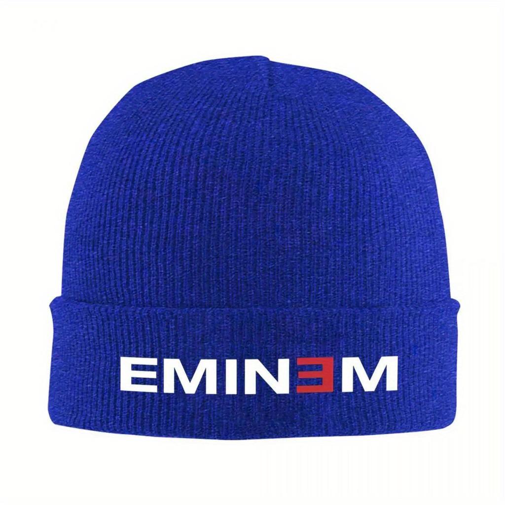 Eminem Rapper Rap God Knitted Hat Women's Men's Beanies Autumn Winter Hat Old School Music Hip Hop Cap