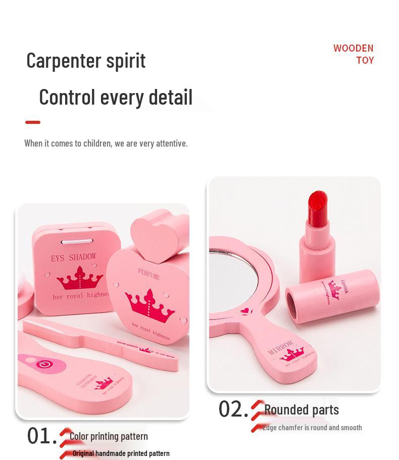 Kids' Makeup Bag Set: Role-Play Dressing Table Toy for Girls Ages 4-6