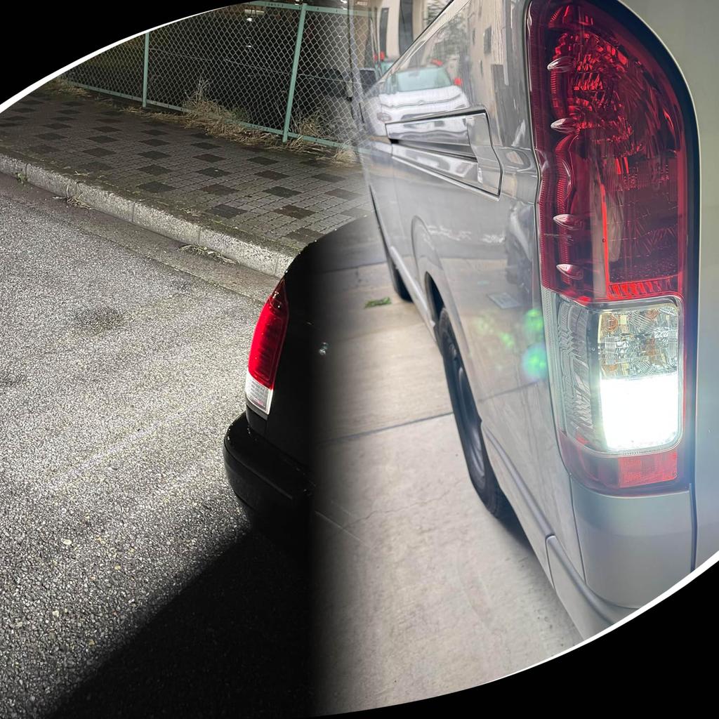 S25 LED Single Back Lamp LED White 6000K Ultra Bright G18 BA15S P21W S25