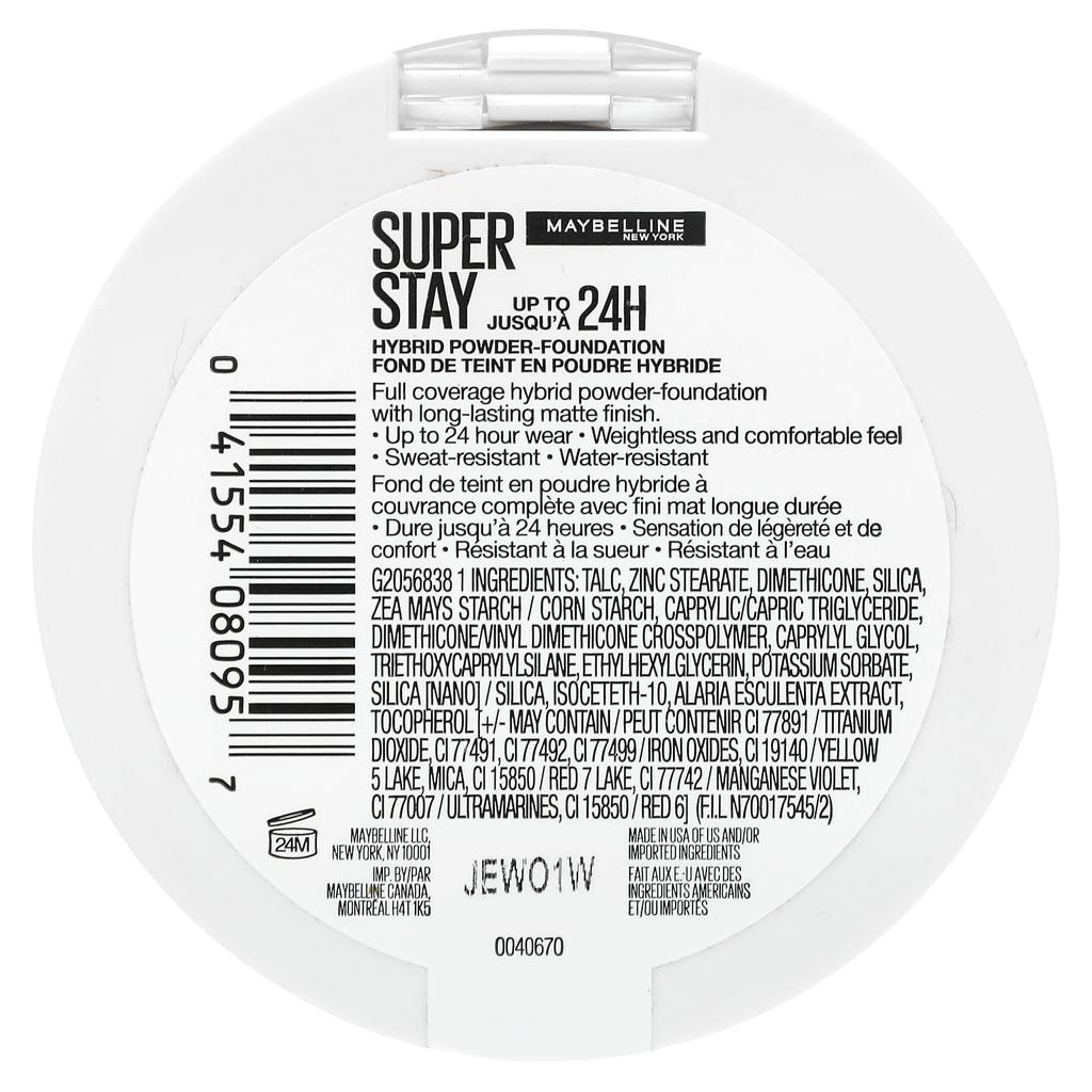 Super Stay, Hybrid Powder-Foundation, 118, 6G(0.21Oz)