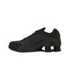 Nike Shox R4 Triple Black 2025 Men Sneakers Bright-Crimson HQ1988-001