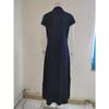 2026 New Women's Denim Shirt Dress - Long Casual Maxi Dress with Shirt Collar, Side Slit, Pockets, and Flared Hem, Plus Size Comfortable Summer Dress